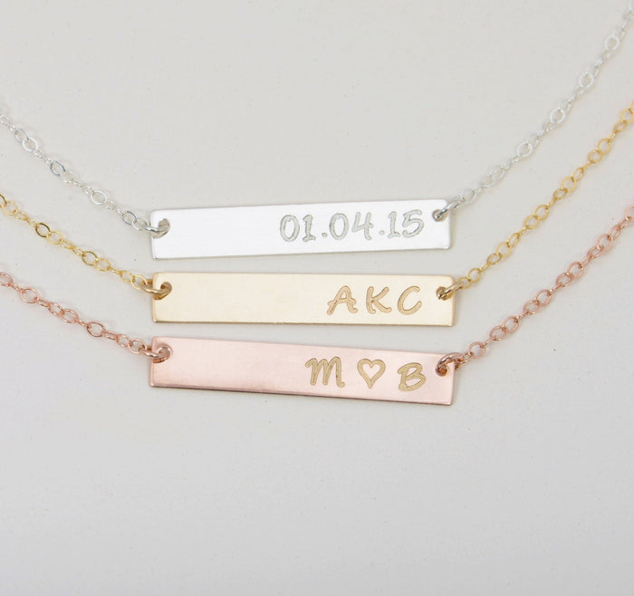 Personalized Inital Bar