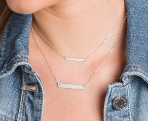 Bar Necklace SET