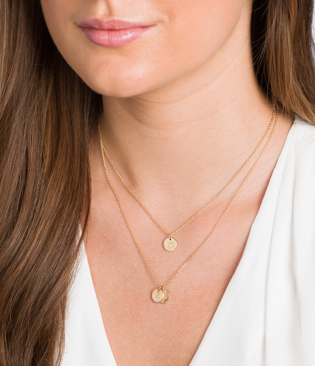 Handwritten Disc Necklace