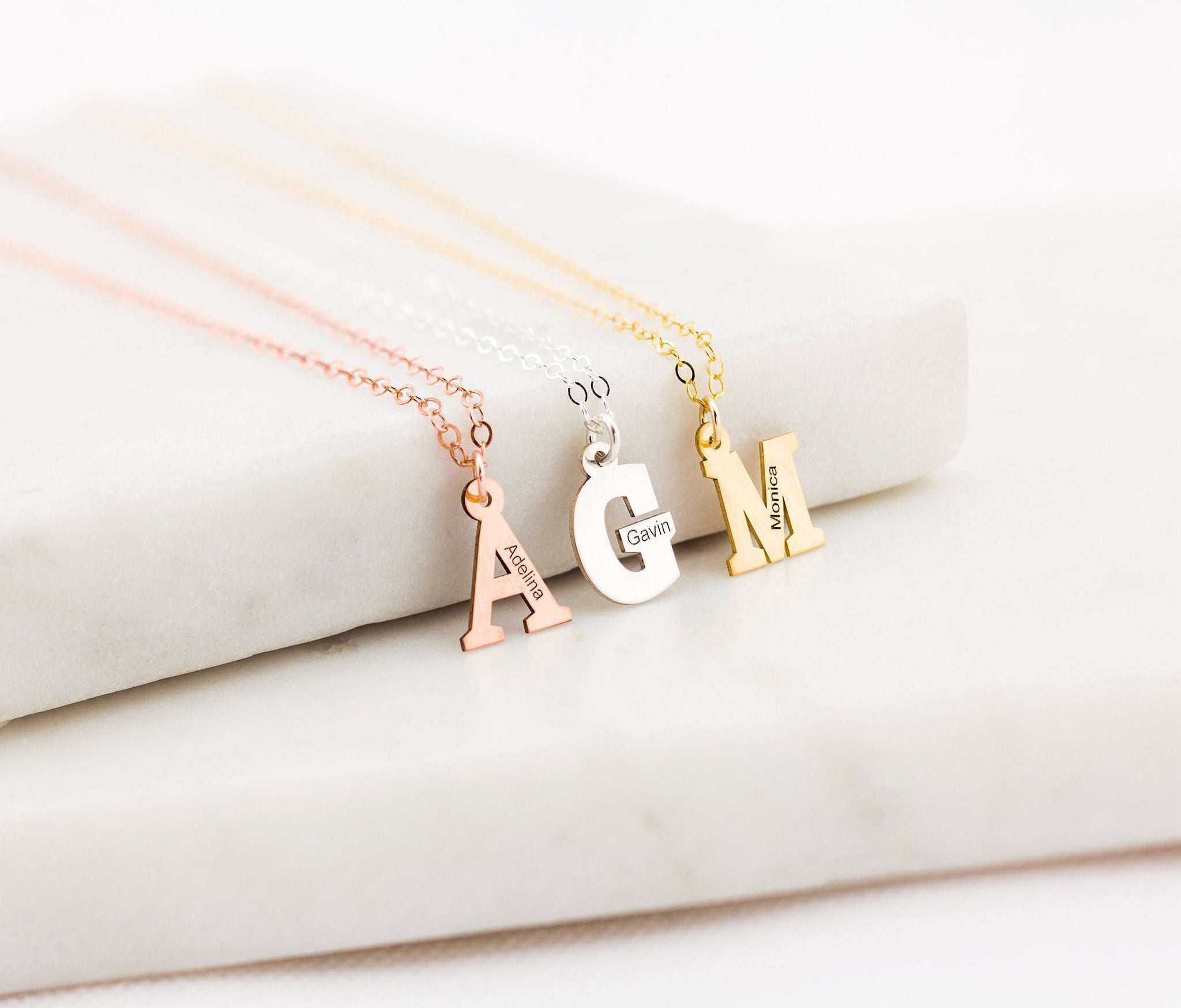 Dainty Letter Necklace