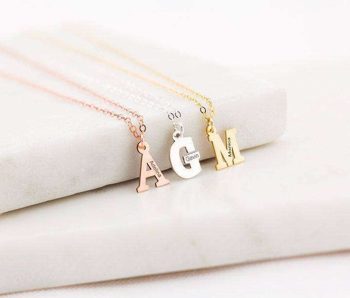 Dainty Letter Necklace