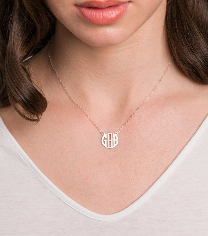 Dainty Monogram Necklace