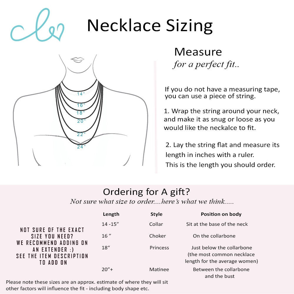 Floral Initial Disc Necklace