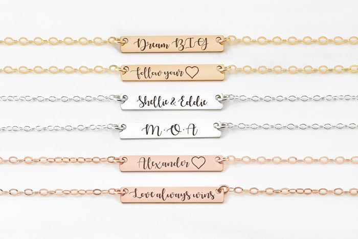 Mini Name Bar