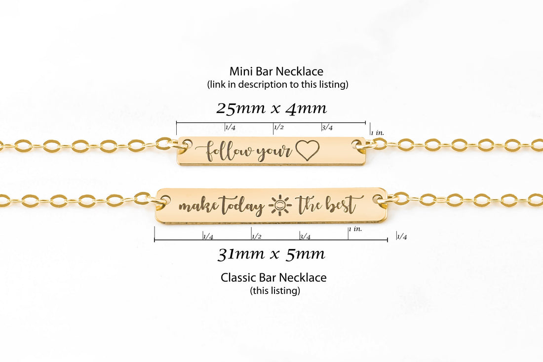 Necklace Bar Custom