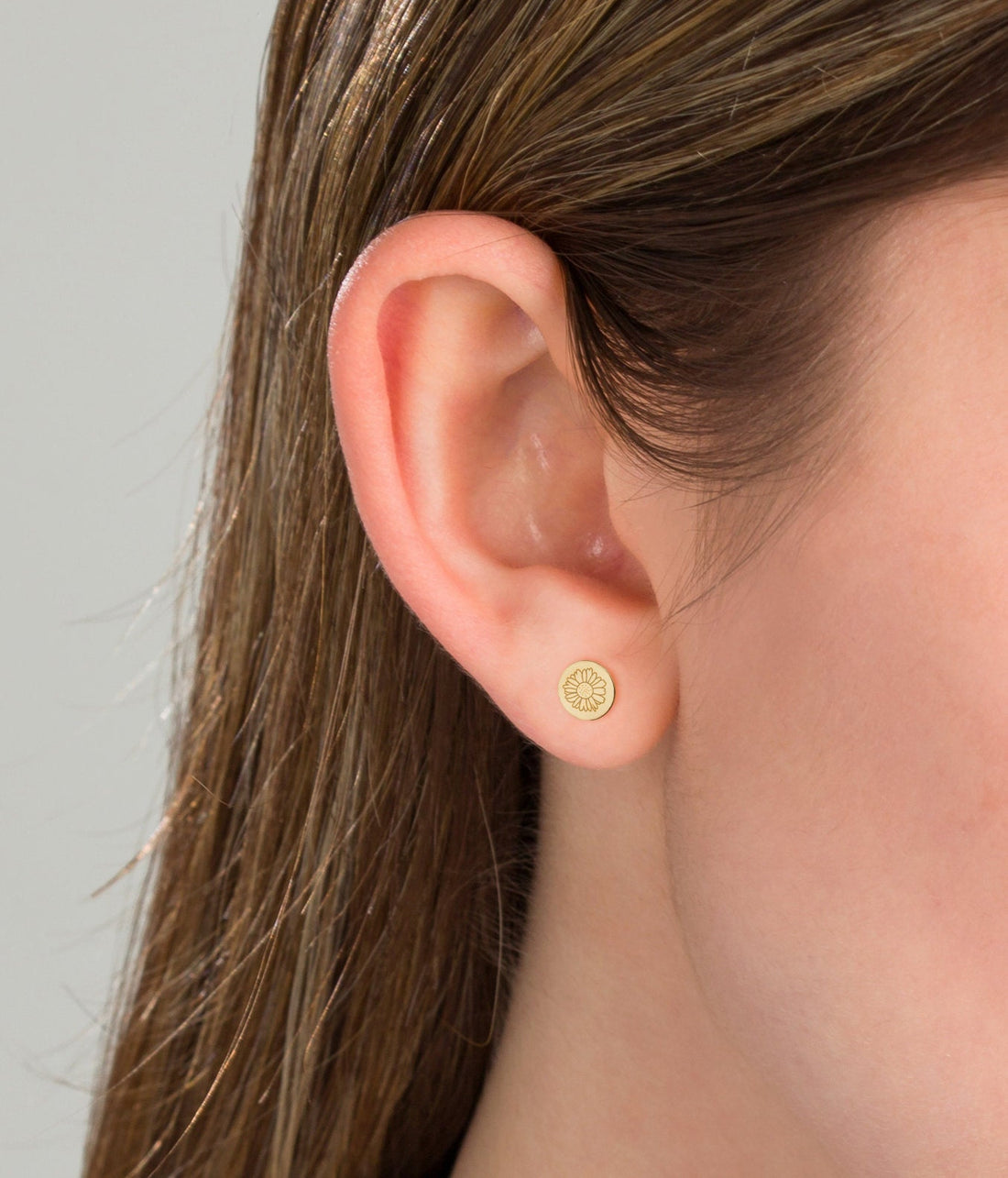 Birth Flower Earring