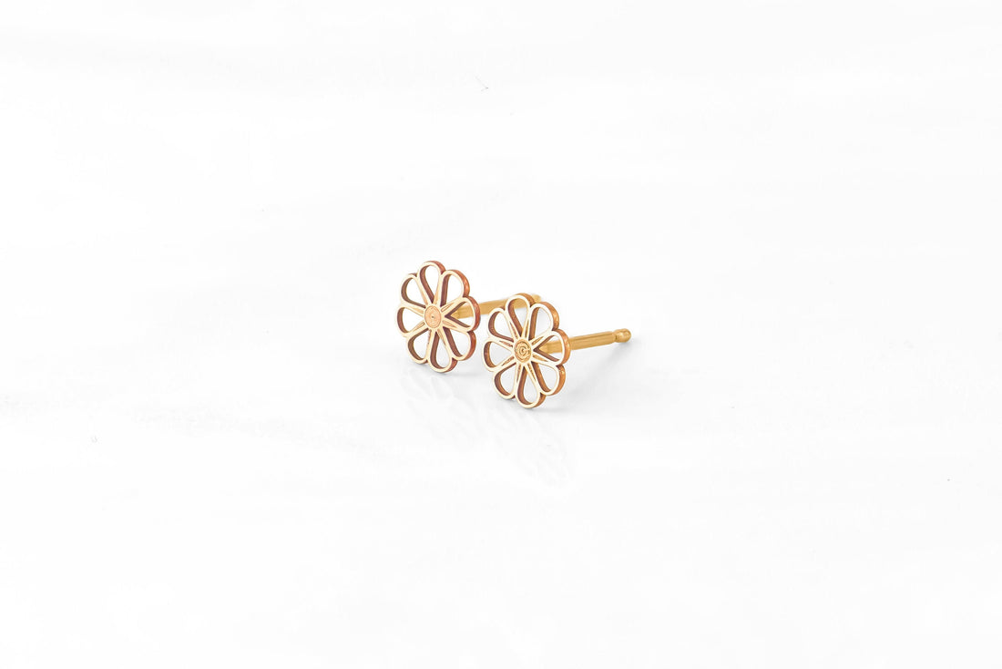Flower Stud Earrings
