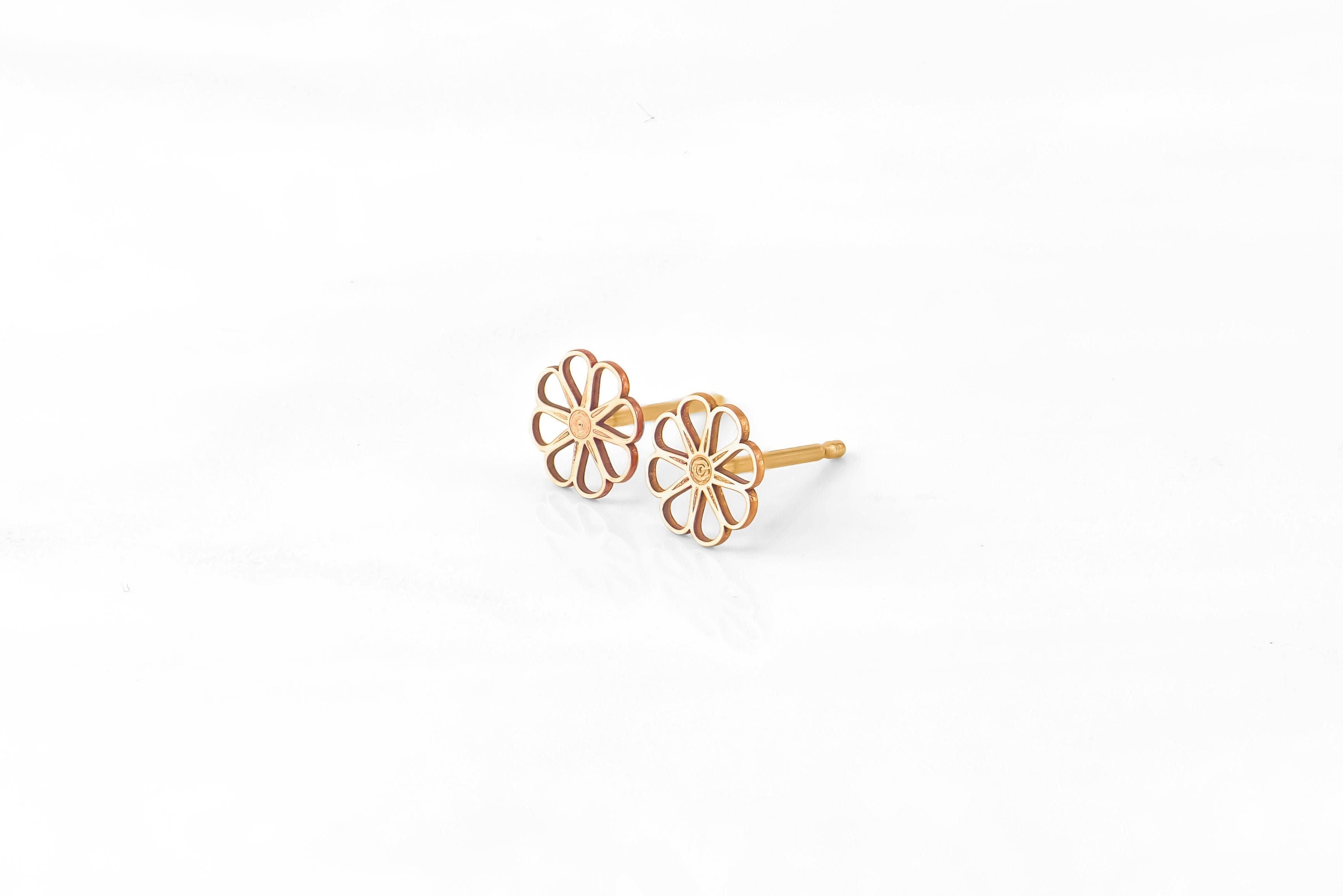 Flower Stud Earrings