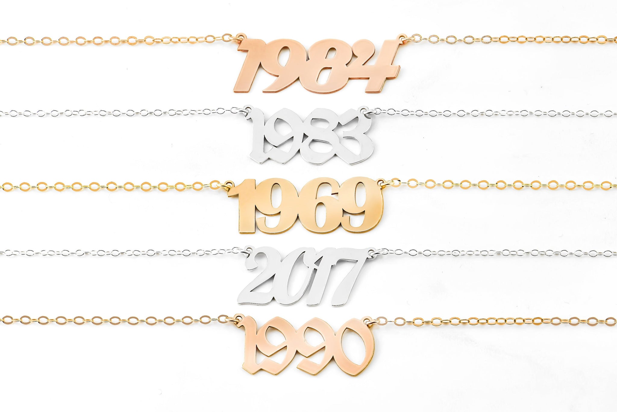 Custom Year Necklace