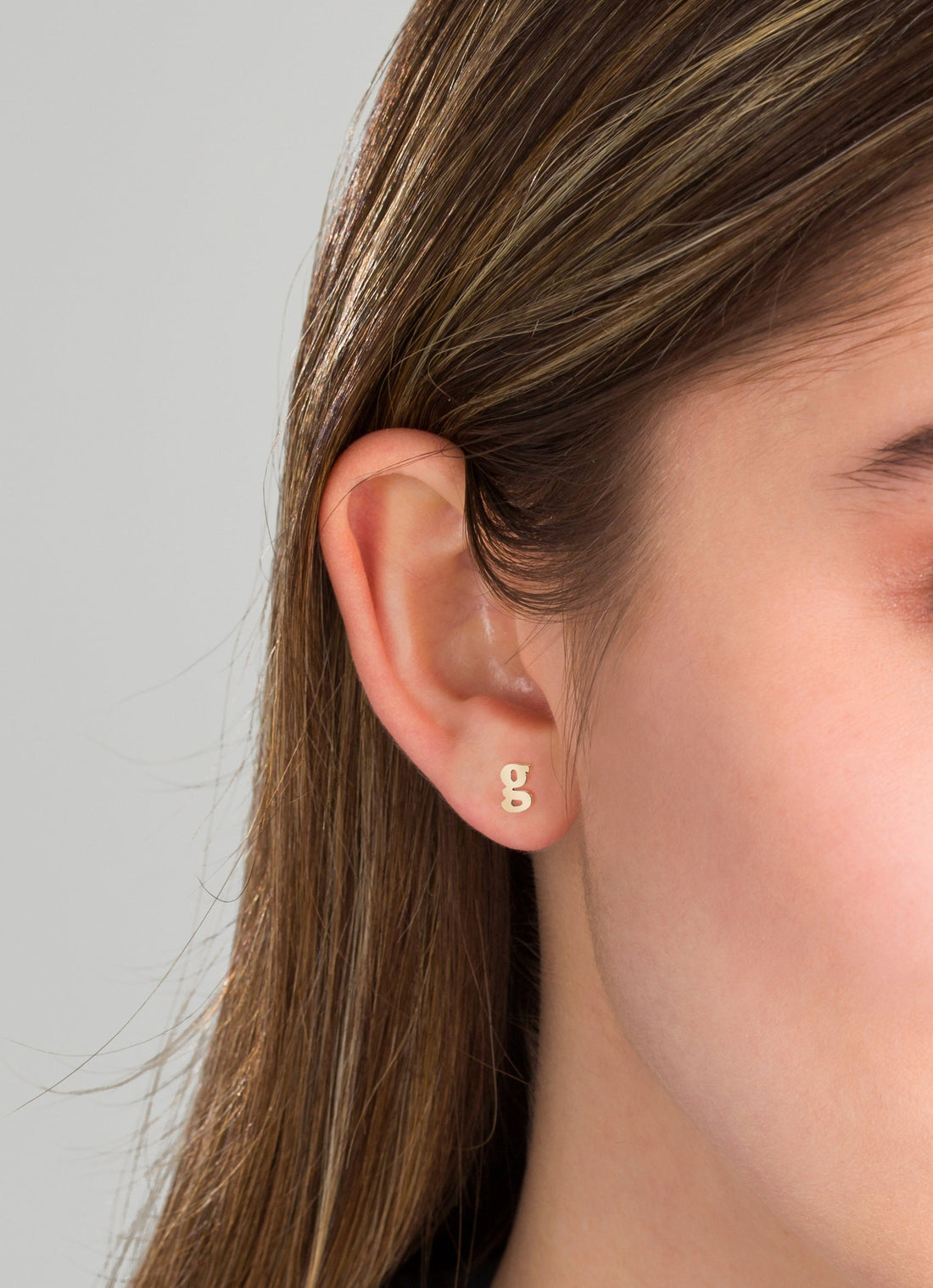 Initial Letter Earrings