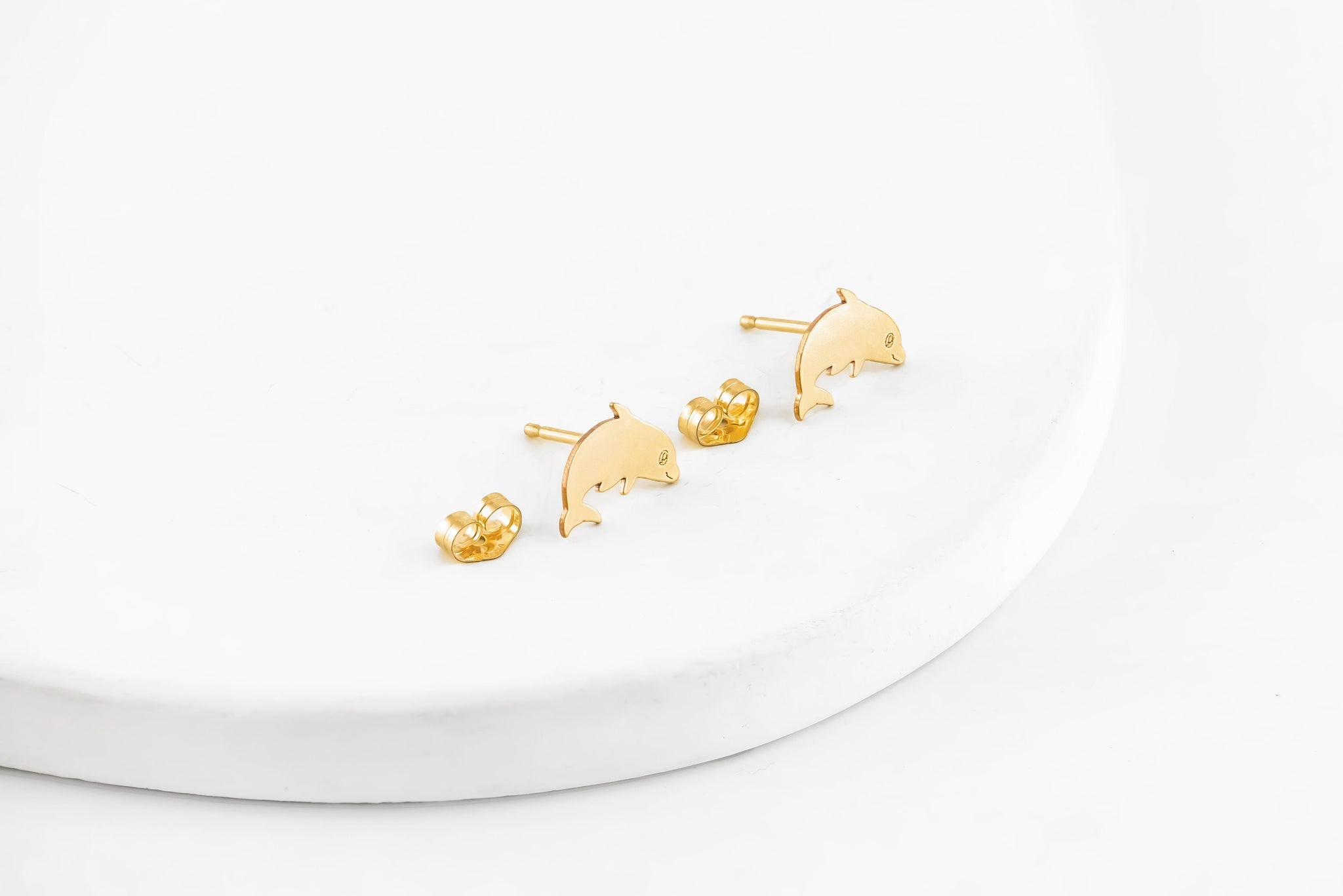 Dolphin Stud Earrings