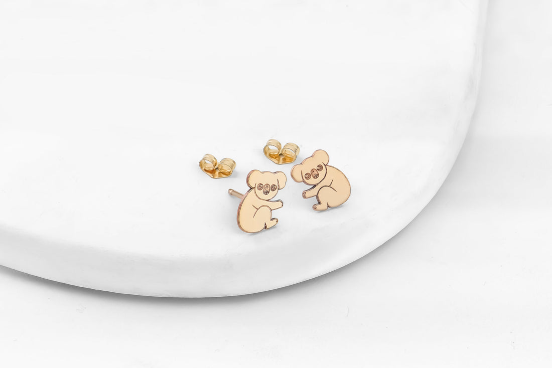 Koala Stud Earrings