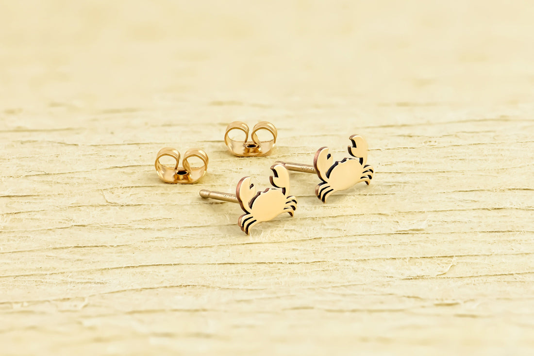 Crab Stud Earrings