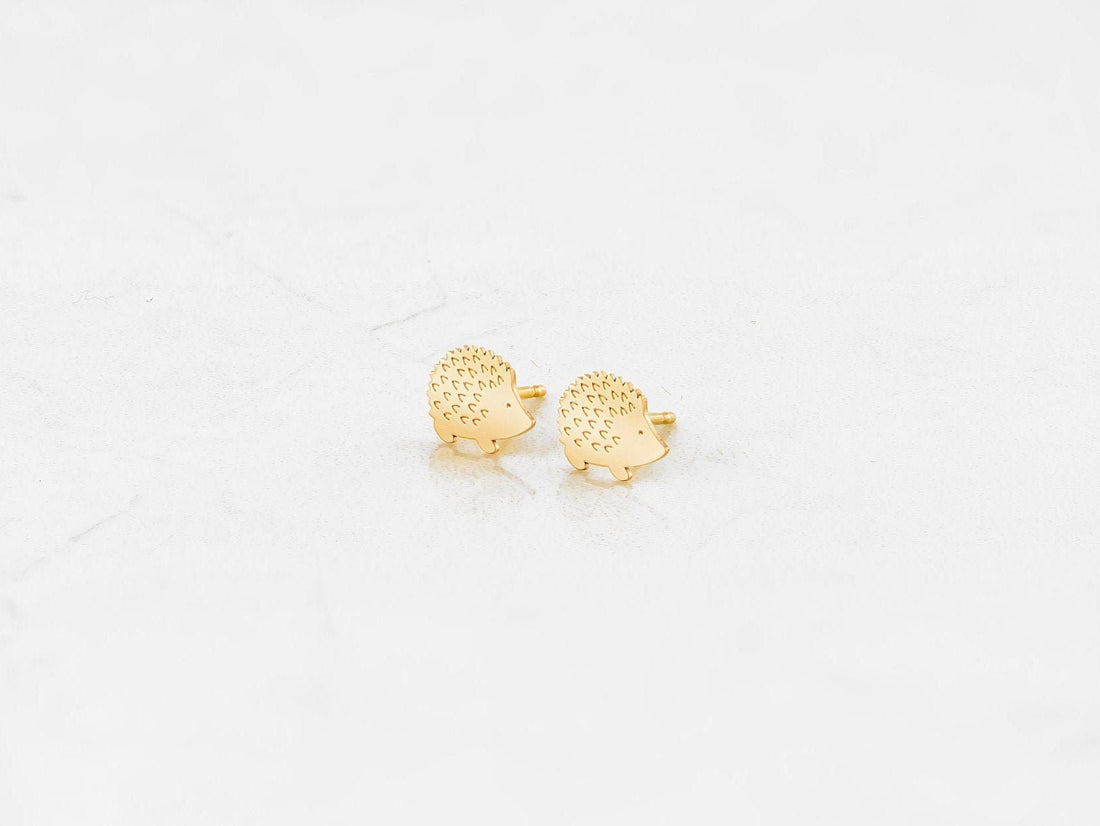 Hedgehog Stud Earrings