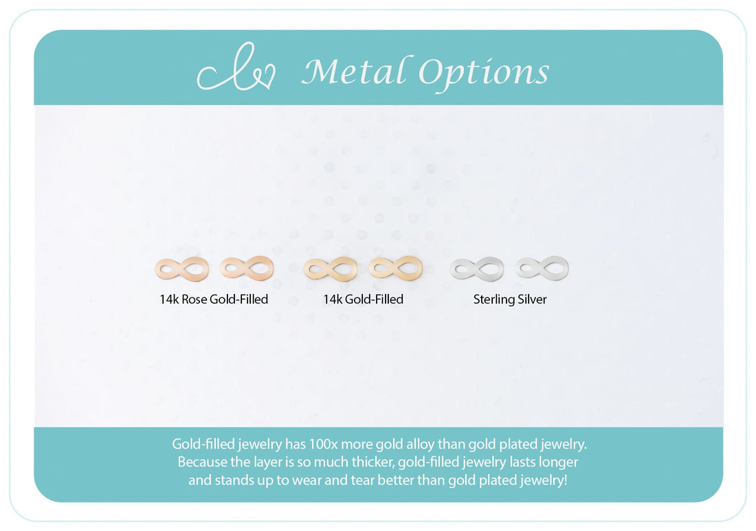 Infinity Stud Earrings