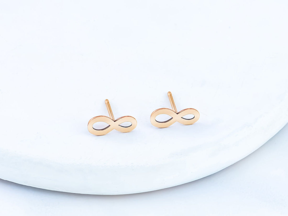 Infinity Stud Earrings