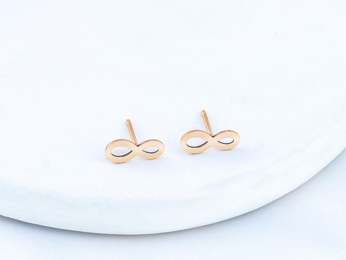 Infinity Stud Earrings