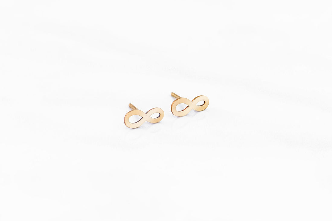 Infinity Stud Earrings