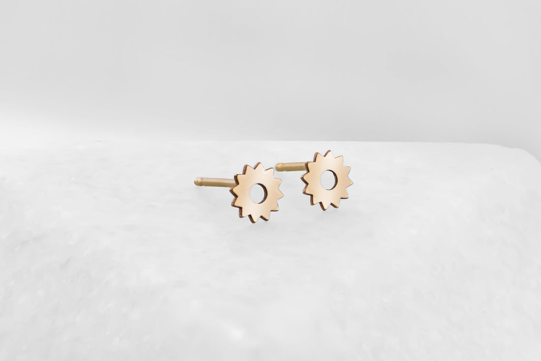 Sun Stud Earrings