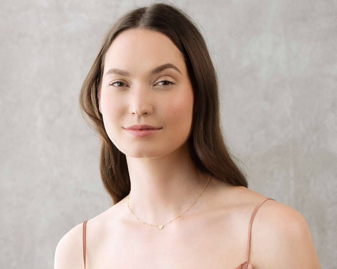 Gold Heart Necklace