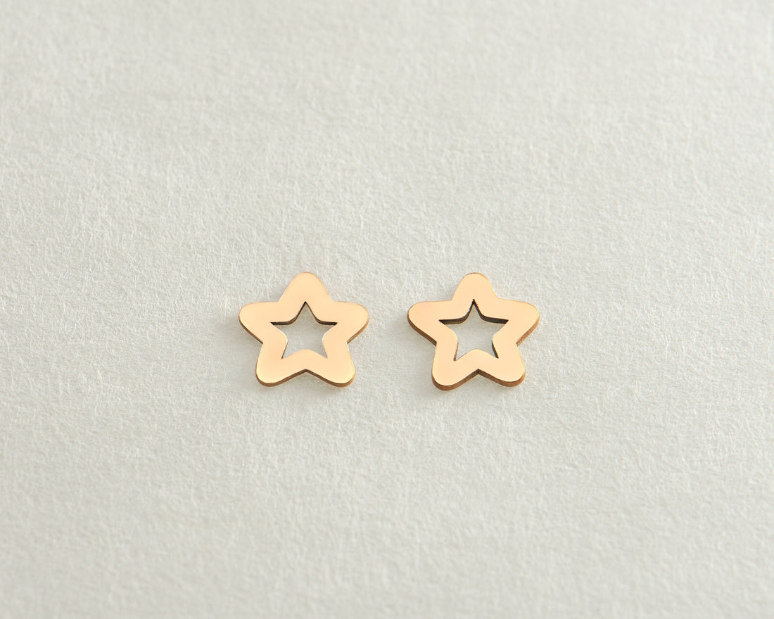 Star Earring Gold