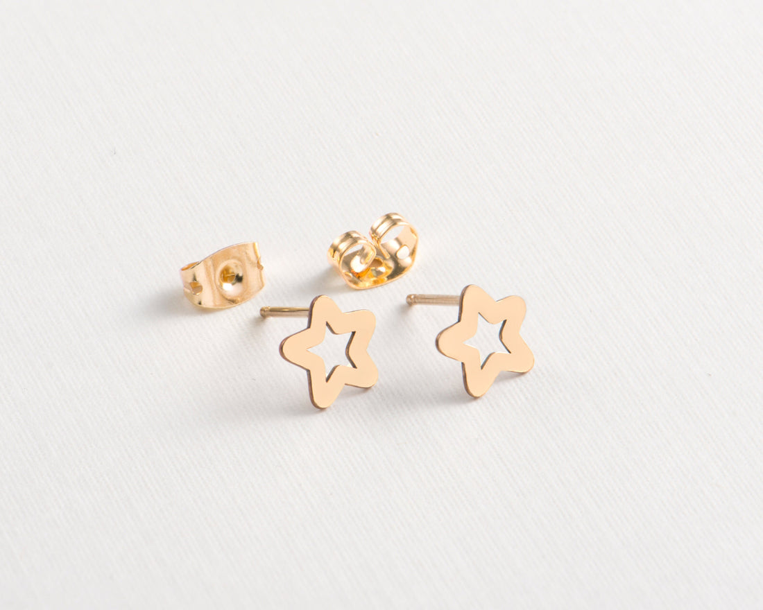Star Earring Gold