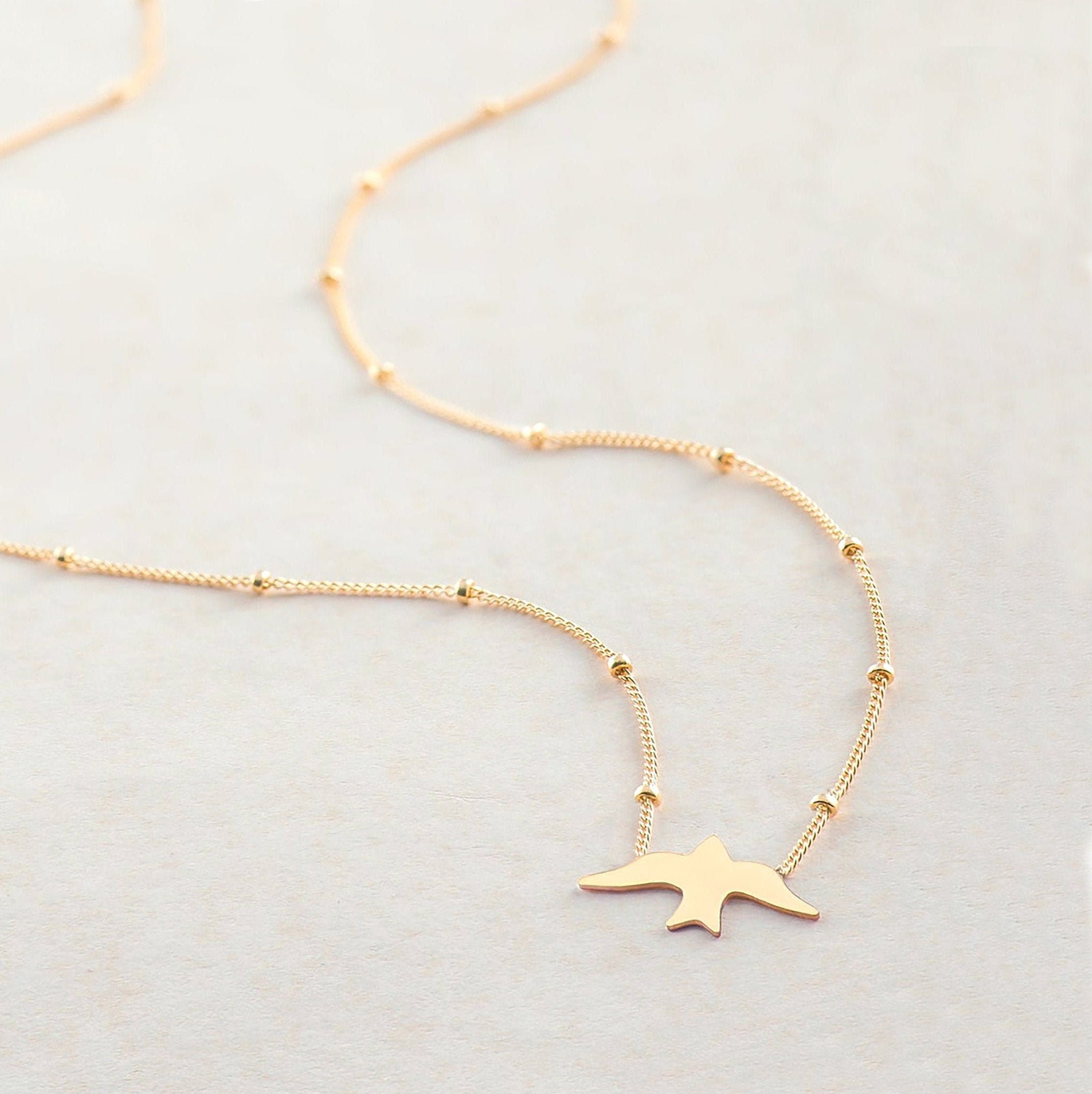 Dove Necklace Bird