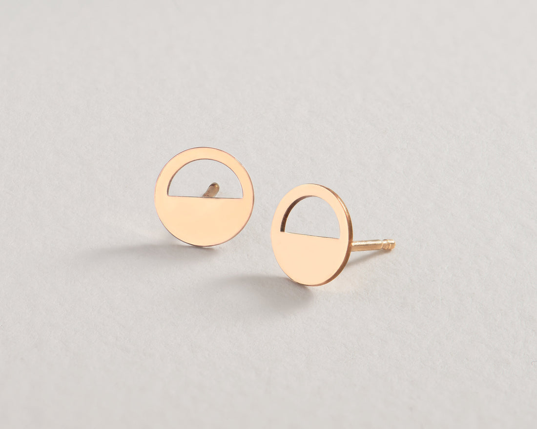 Half Moon Earrings
