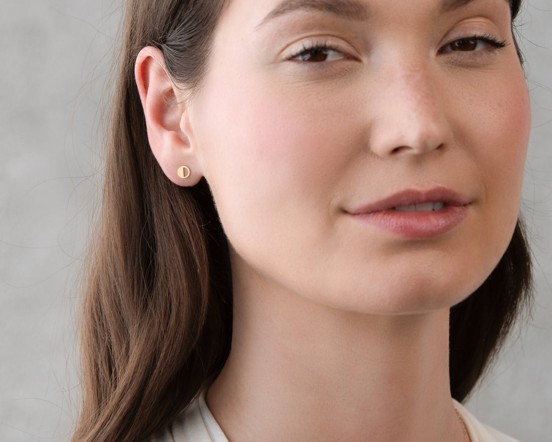 Half Moon Earrings