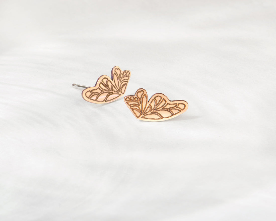 Butterfly Earrings Single