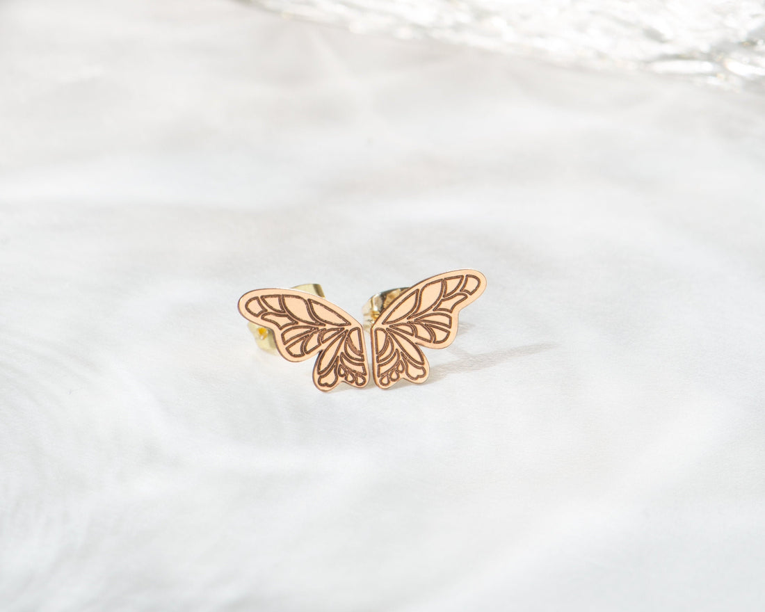 Butterfly Earrings Single