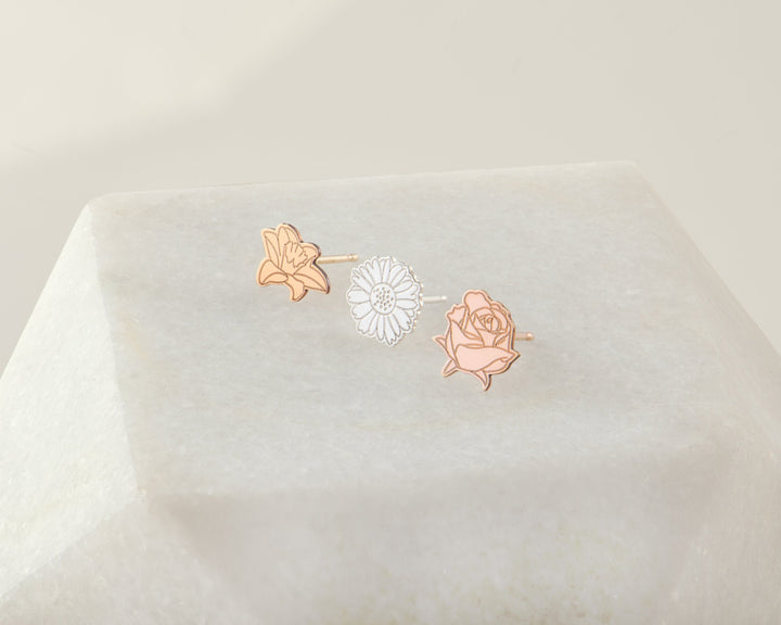 Birth Flower Charm
