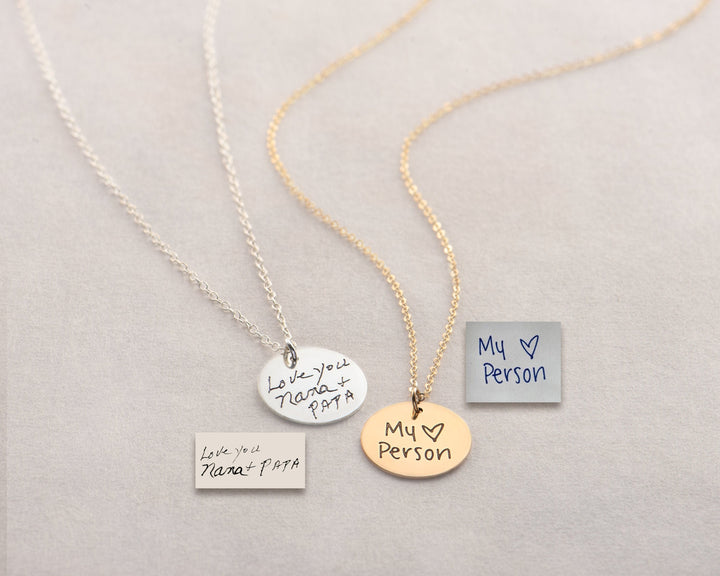 Custom Handwriting Necklace