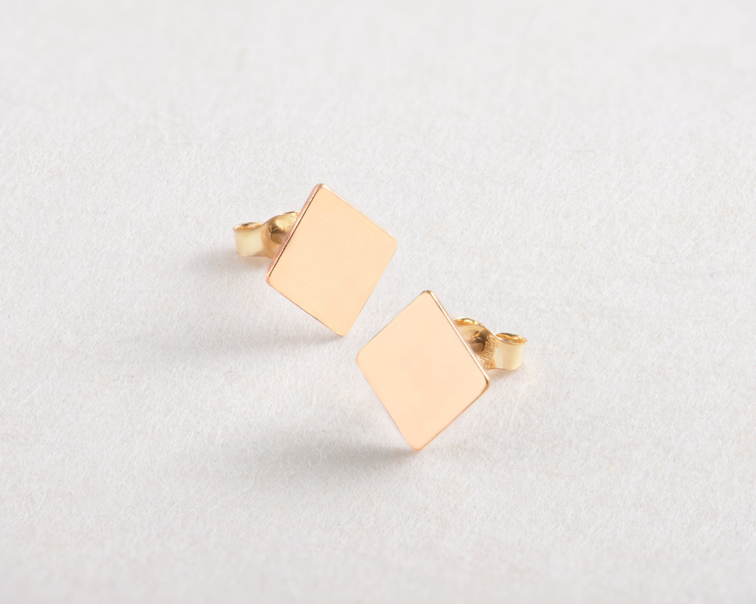 Diamond Earrings Gold