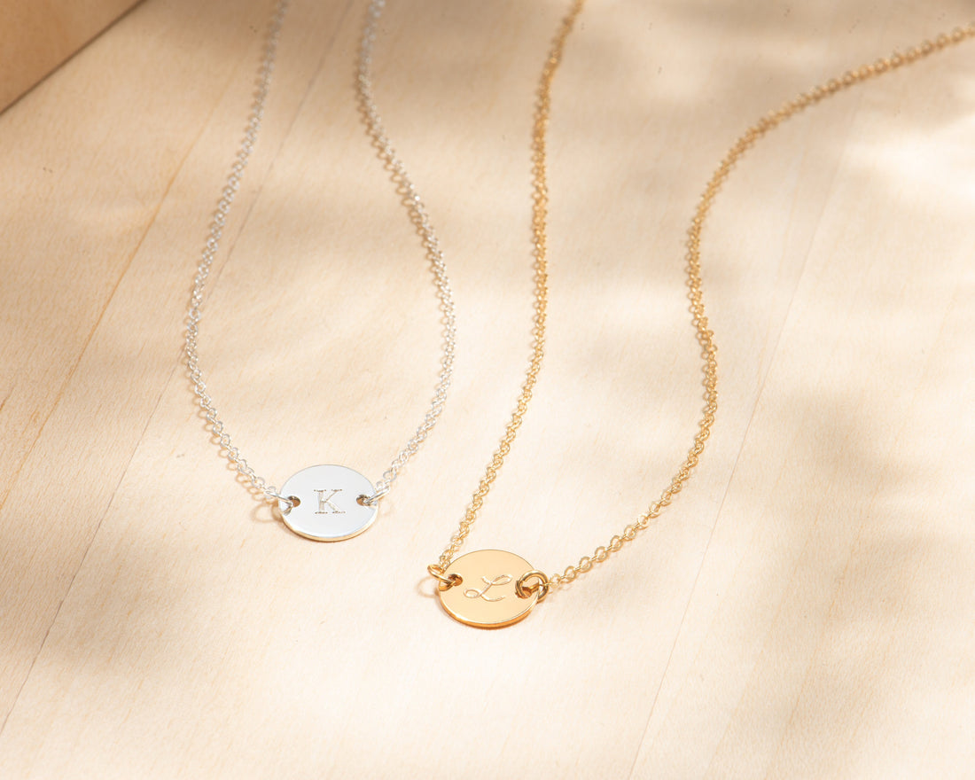 Initial Pendant Necklace