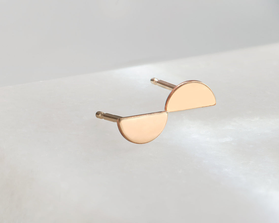 Semi Circle Earrings