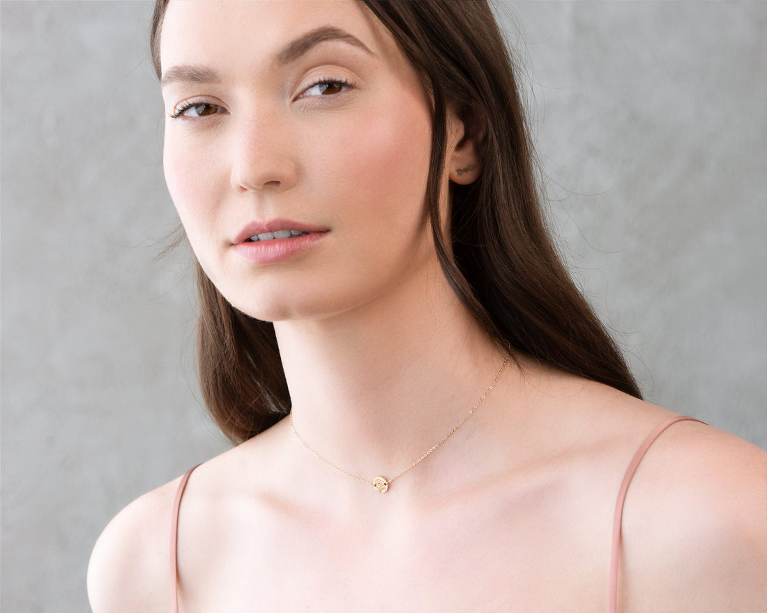 Floral Pendant Necklace