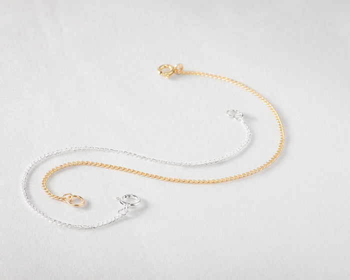 Curb Charm Bracelet