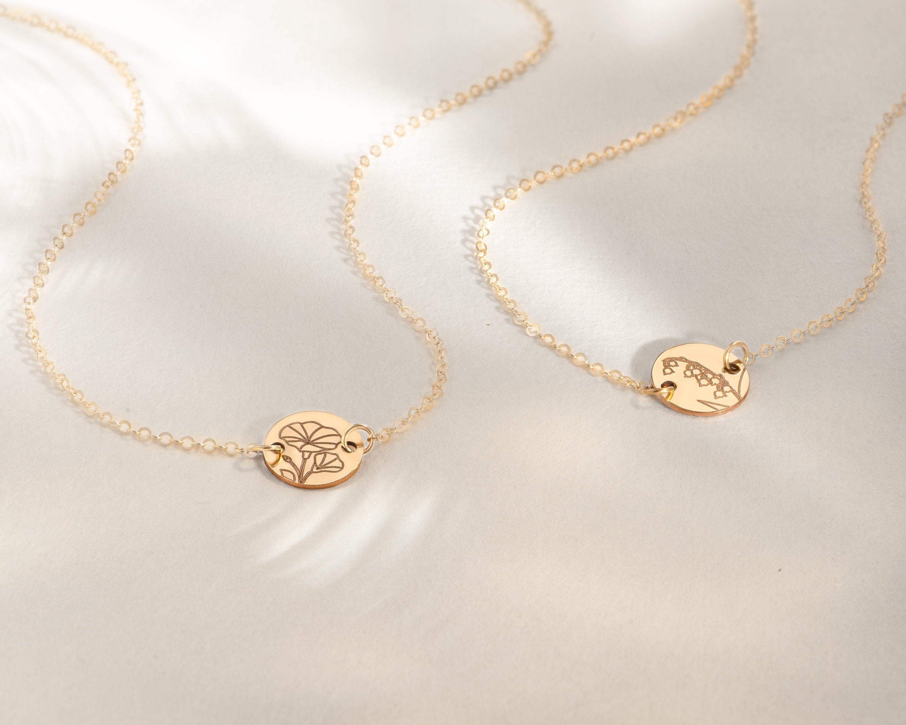 Floral Pendant Necklace