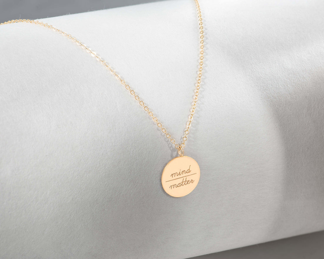 Mind Matter Disc Necklace