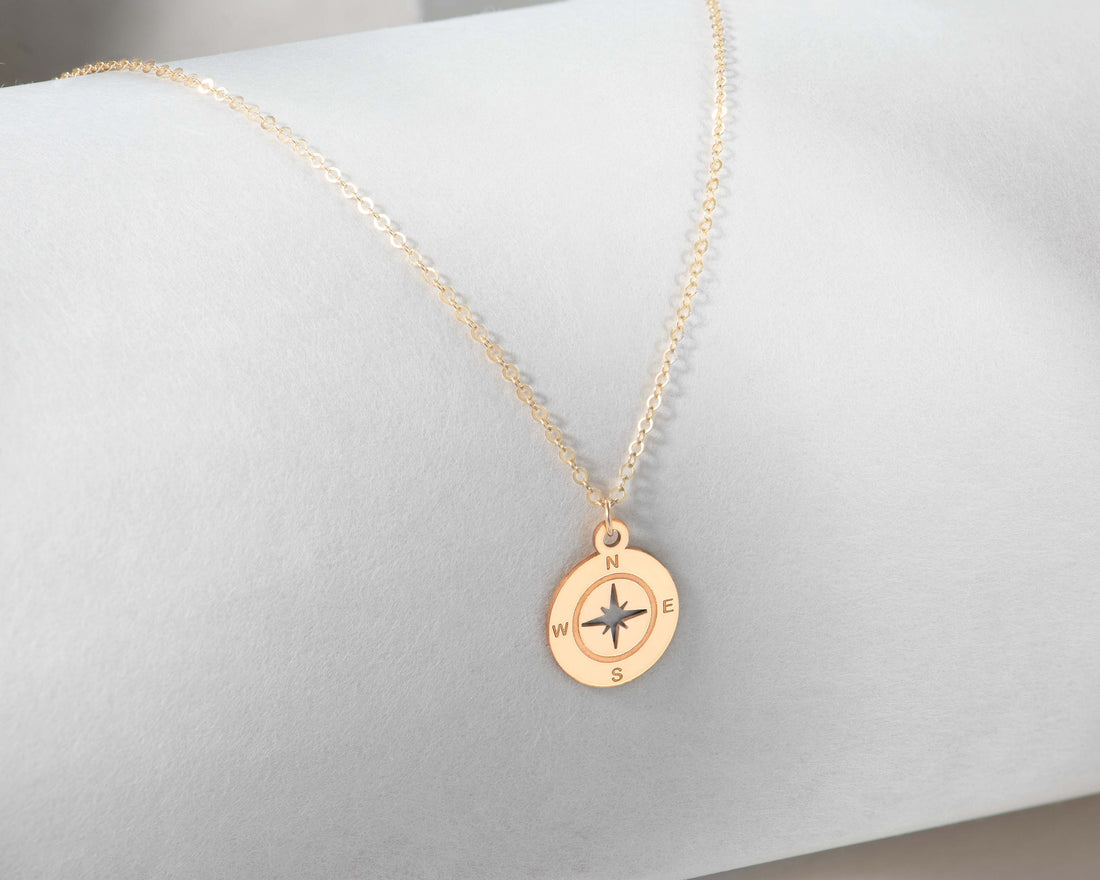 Compass Charm Necklace