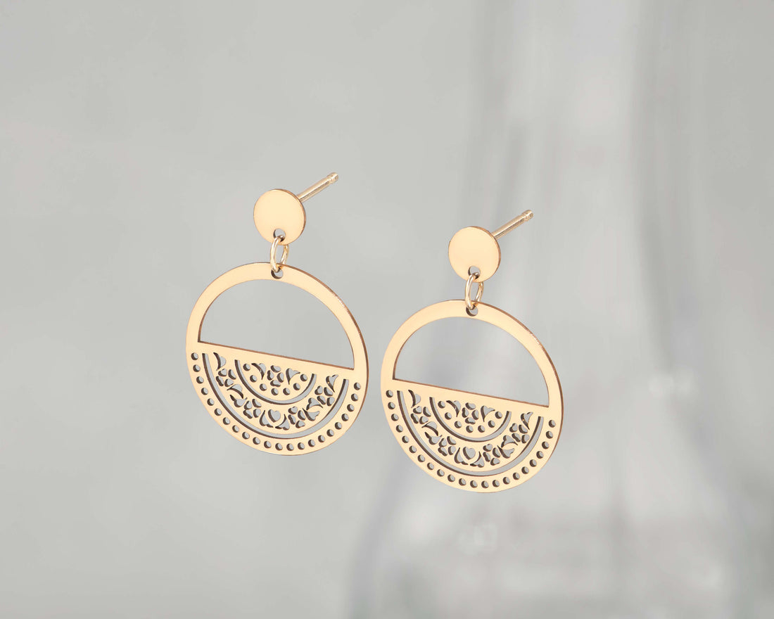 Hanging Earrings Mandala