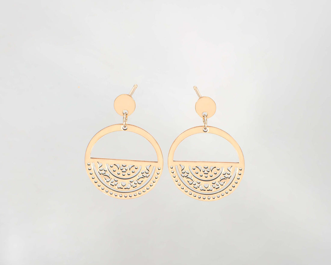 Hanging Earrings Mandala