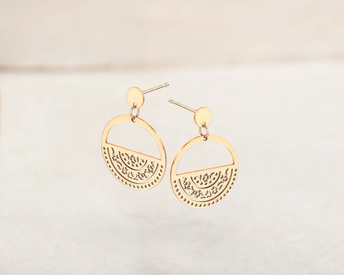 Hanging Earrings Mandala