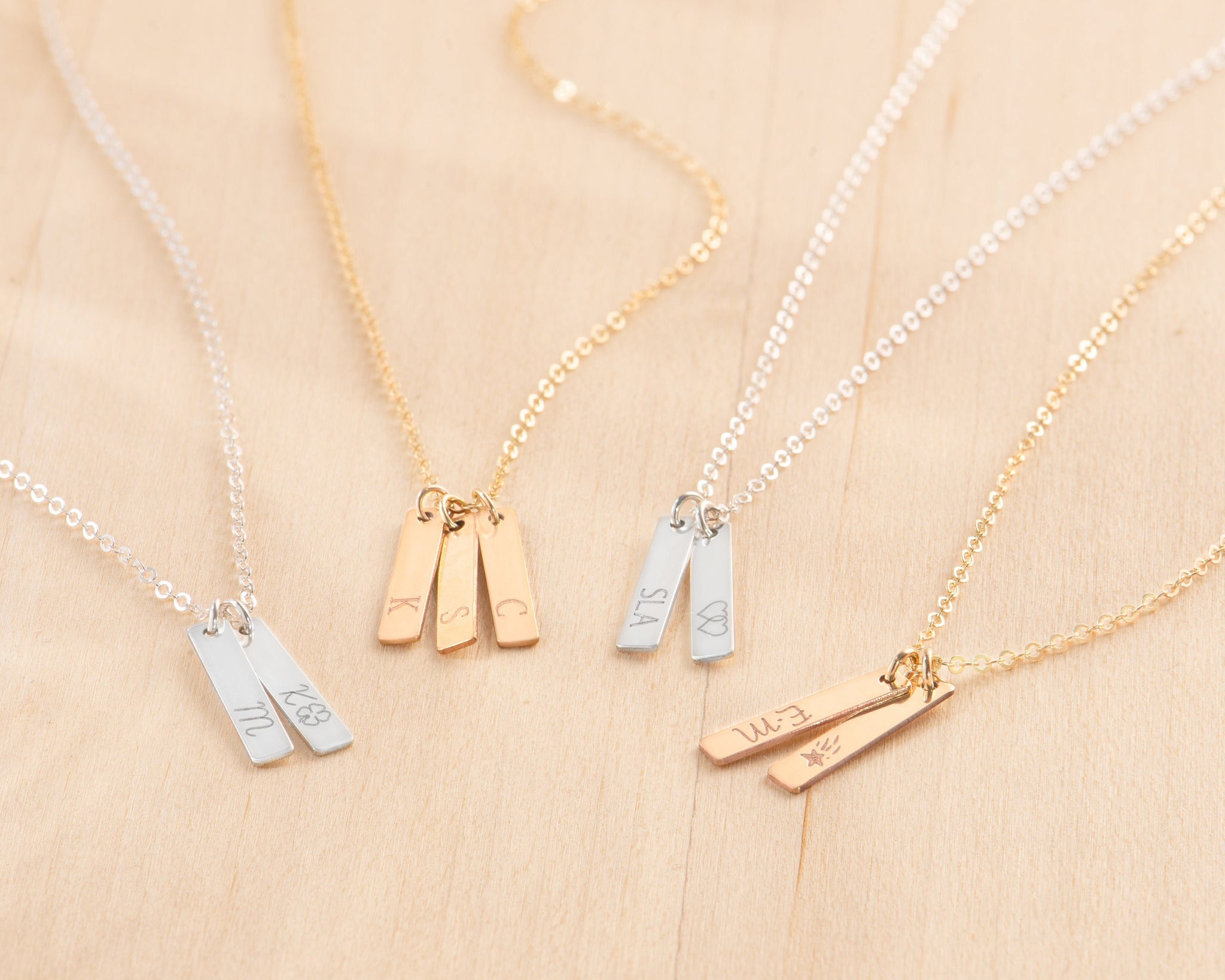 Tiny Bar Necklace