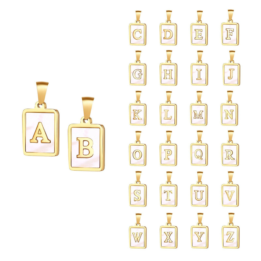 Pearl Letter Necklace