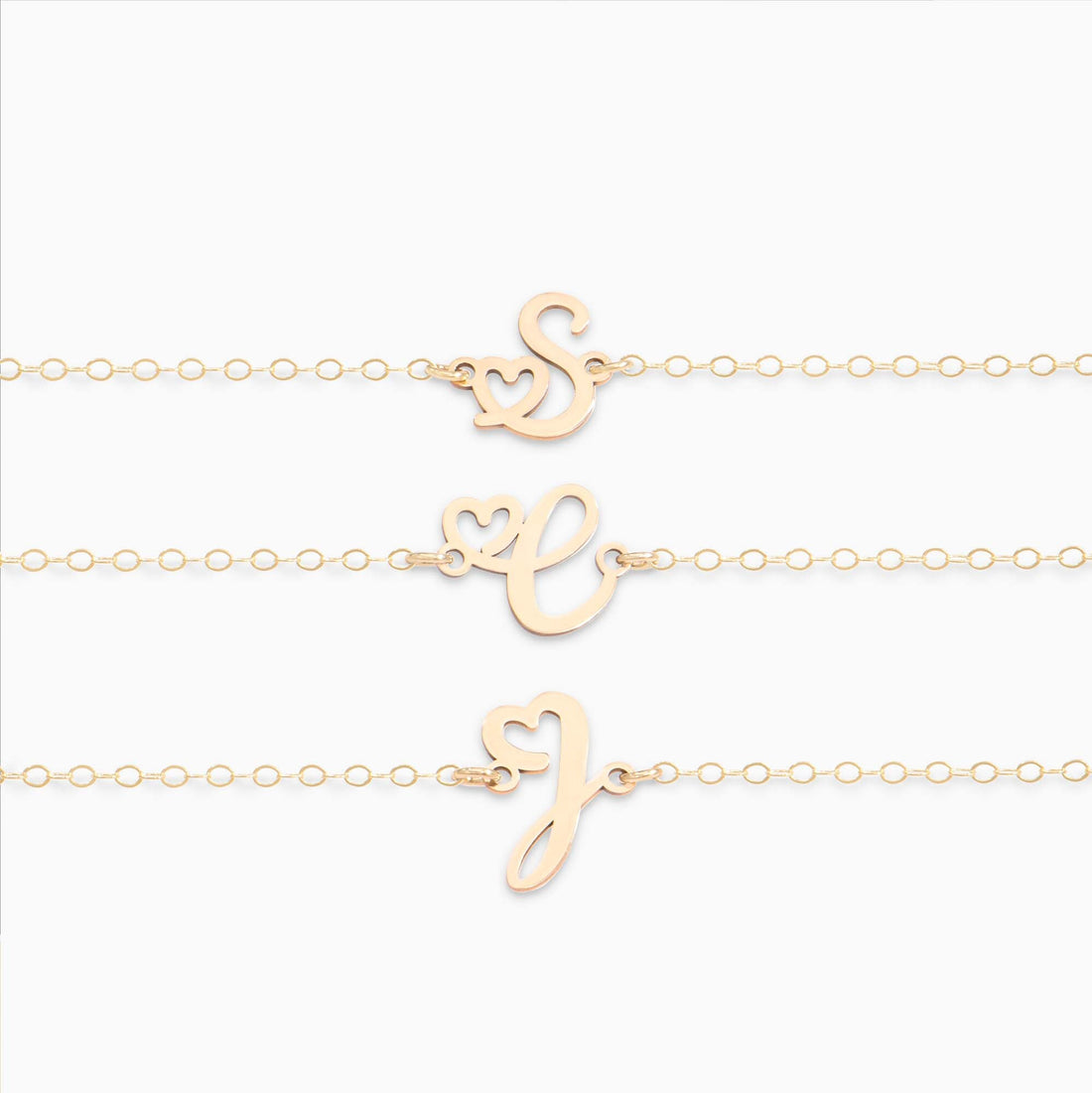 Initial Charm Pendant