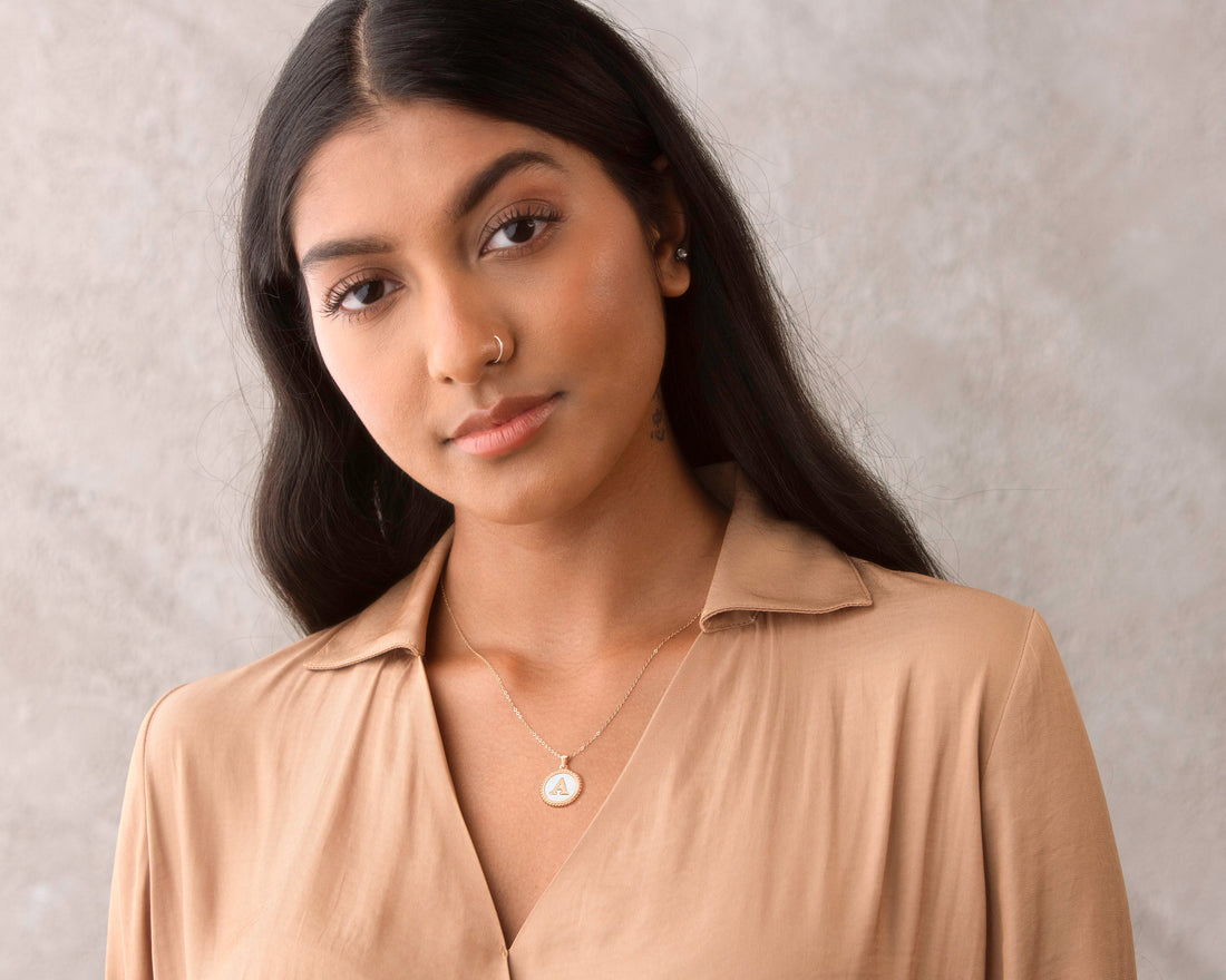 Dainty Pearl Letter