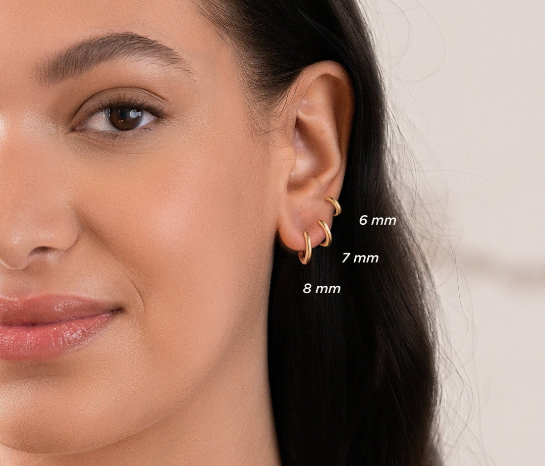 Gold Hoop Earrings