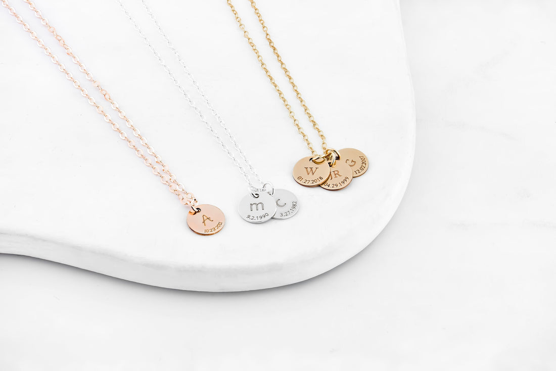 Gold Initial Disc 2